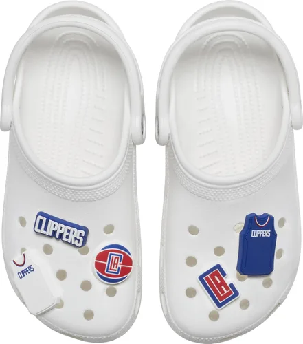 Vista 4 de Crocs Jibbitz - Dijes para zapatos, colección deportiva de equipos de baloncesto de la NBA