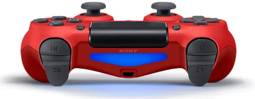 Vista 3 de DualShock 4 Wireless Controller for PlayStation 4 - Magma Red (Renewed)