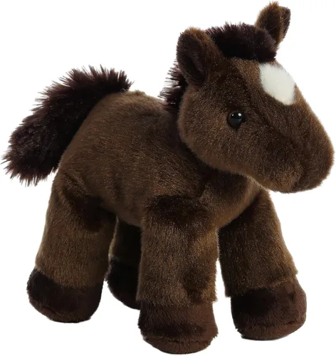 Vista 6 de Aurora® Adorable Mini Flopsie™ Mei Mei™ Animal de peluche, facilidad juguetona, compañeros atemporales, color blanco, 8 pulgadas