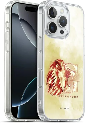 Vista 131 de Head Case Designs Funda de gel suave con licencia oficial de Harry Potter Gryffindor Deathly Hallows XVI [protección de grado militar] compatible