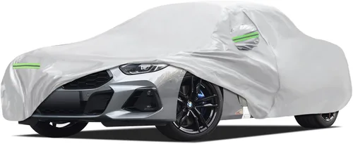 Vista 63 de Migaven Car Cover Custom Fit for Jeep Wrangler 2 Door 1987-2026 JK JL CJ YJ TJ, Waterproof Rain Sun Protection with Door Zipper & Inner Cotton