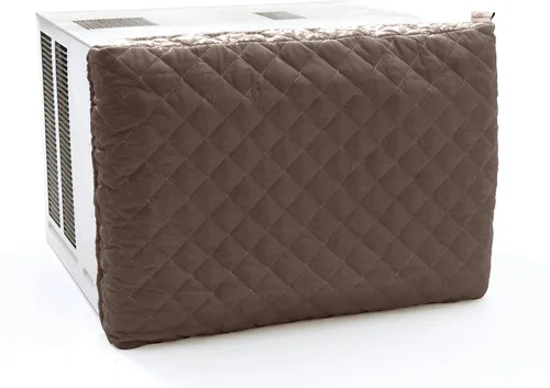 Vista 7 de Covermates Cubierta de aire acondicionado para interiores, resistente a la intemperie, cubierta acolchada para unidad de aire acondicionado