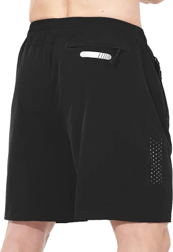 Vista 3 de NORTHYARD Pantalones cortos deportivos ligeros de secado rápido y de 7pulgadas para hombre, para senderismo, deportes, gimnasio, correr