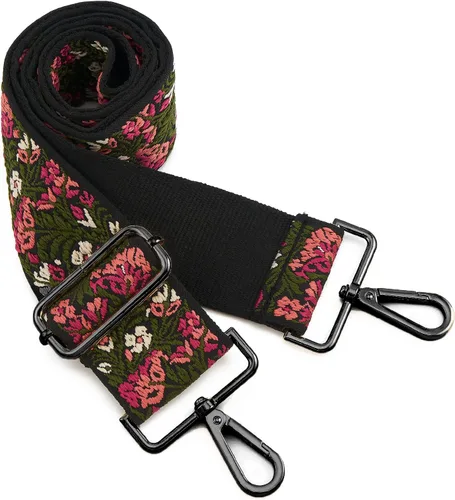 Vista 167 de ZOOEASS Hebillas de níquel Correa ancha para el hombro ajustable de repuesto para cinturón de pistola, hebilla de guitarra estilo bandolera