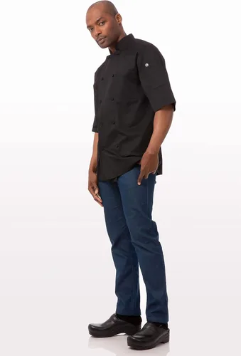 Vista 5 de Chef Works Montreal Cool Vent - Abrigo de chef para hombre