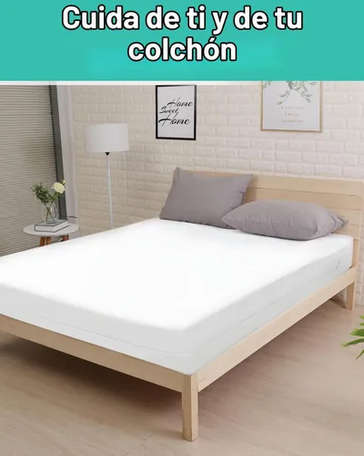 Vista 6 de Protector de colchón individual XL de 39 x 80 pulgadas de profundidad de 9 pulgadas de profundidad. Funda de colchón con somier, impermeable, suave