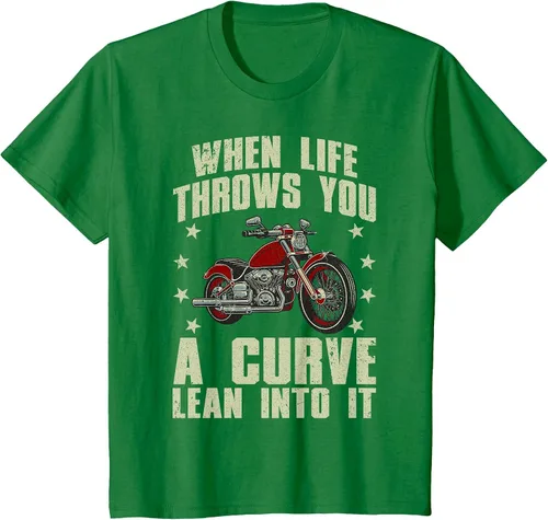 Vista 25 de Funny Motorcycle Racer Design for Men Women Motorcycle Lover T-Shirt Asphalt Grey