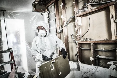 Vista 3 de 3M Respirador con válvula N100 para eliminación de pintura con plomo 8233, 1 paquete, válvula de exhalación COOL FLOW, aprobado por NIOSH, medios