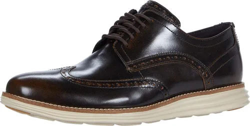 Vista 20 de Cole Haan Men's OriginalGrand Shortwing Oxford Negro Cuero/Blanco