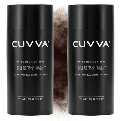 Vista 12 de CUVVA Fibras capilares para adelgazar el cabello, corrector de pérdida de cabello con queratina, cabello más grueso en 15 segundos, botella de 0.87