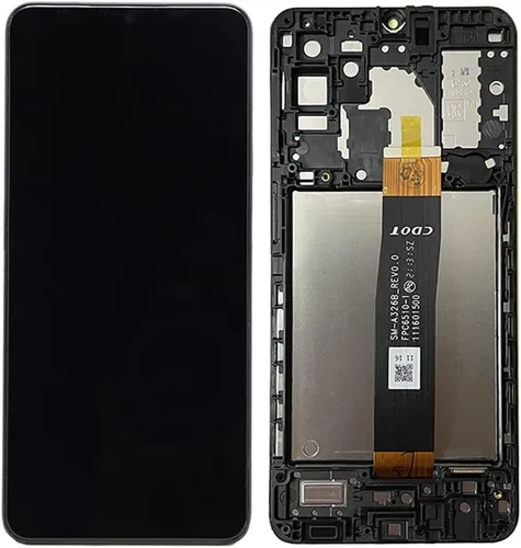 Vista 2 de Reemplazo de pantalla LCD táctil digitalizador con marco para Samsung Galaxy A32 5G 2021 A326 SM-A326 A326U A326U A326U1 A326T A326W 6.5 pulgadas