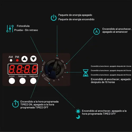 Vista 3 de Malibu 8100-9120-01 fuente de alimentación de 120 W para luminarias de bajo voltaje de exterior