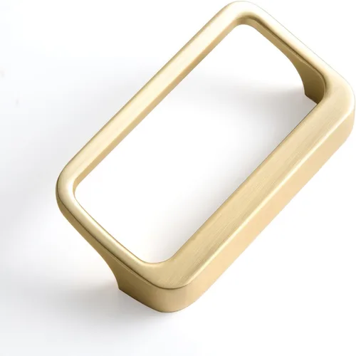 Vista 30 de Goo-Ki - Tiradores para armario de latón antiguo con centros de agujero de 0.6" (16MM), tiradores retro de aleación de zinc para cajones, armarios