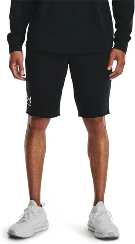Vista 4 de Under Armour - Shorts Rival Terry de tela de toalla para hombre