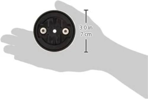 Vista 3 de K-Edge Gravity Top Cap Soporte para computadora de bicicleta Garmin Negro accesorios de ciclismo-electrónica