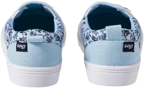 Vista 5 de Ground Up Bluey - Zapatos deportivos sin cordones para niños y niñas, tallas 8-13