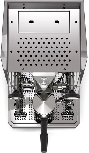 Vista 5 de Rocket Espresso Giotto FAST V - Máquina de café expreso, bomba vibratoria, intercambiador de calor, control de temperatura PID, cromado Cromo
