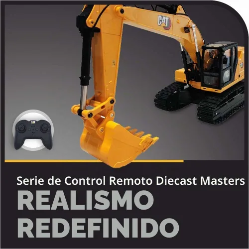 Vista 8 de Diecast Masters DCM/Racemasters 28005 1:16 RC Cat 320 Excavadora hidráulica