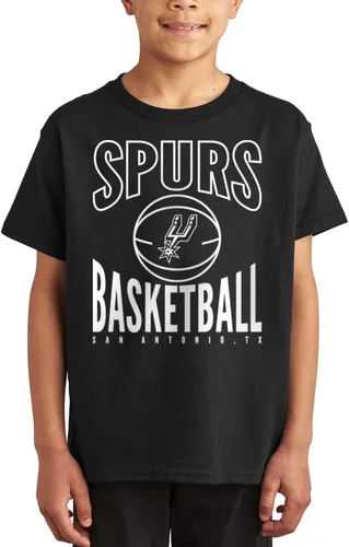 Vista 7 de Junk Food NBA Team Basketball - Camiseta de manga corta para niños y niñas con licencia