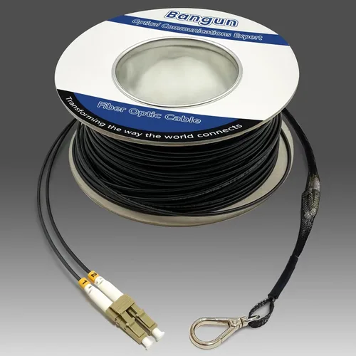 Vista 8 de 0.2m (4Pack) LC a LC Cable de parche de fibra dúplex OM3 multimodo (50/125), cables de fibra óptica Gigabit 10G, cable de parche de fibra óptica