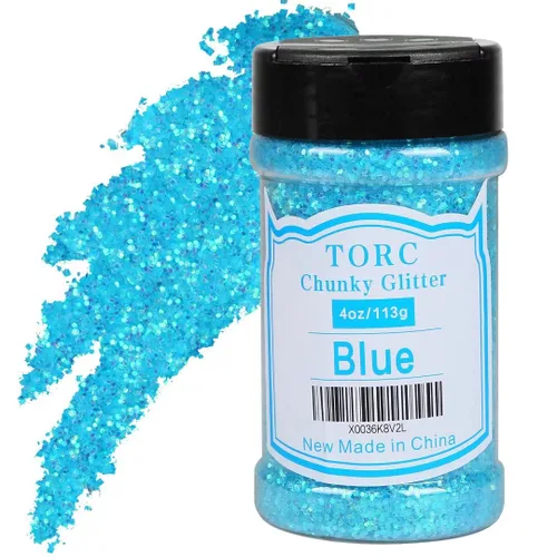 Vista 34 de TORC Brillantina gruesa negra de 4 onzas para manualidades de resina, tumblers, maquillaje cosmético, arte de uñas, decoración de festivales