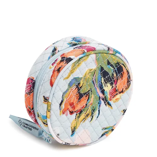 Vista 5 de Vera Bradley Juego de accesorios para el cabello con organizador para mujer, Cloud Vine Multi, 7 unidades (paquete de 1)