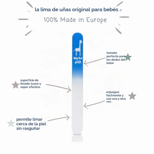 Vista 7 de Lima de uñas de bebé, alternativa segura para cortaúñas, esenciales para bebés, regalo ideal para cualquier ocasión, incluyendo baby shower