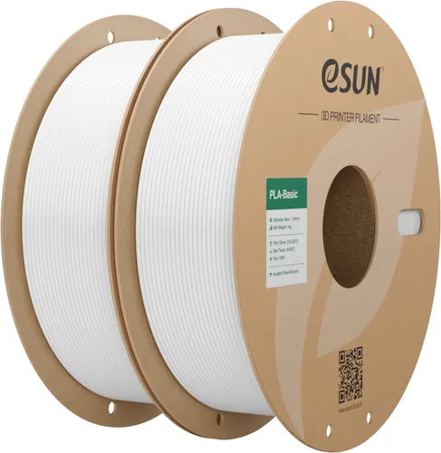 Vista 52 de eSUN Filamento PLA Basic de 0.07 in, naranja, carrete de 2.2 libras 1.anaranjado