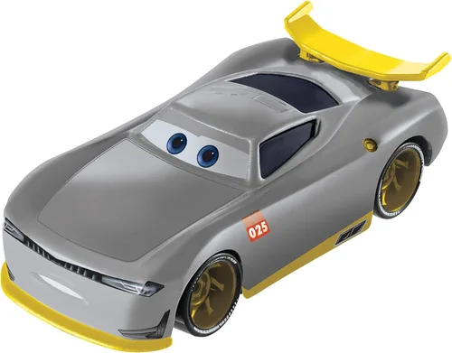 Vista 4 de Disney Vehículos de personajes fundidos a presión de película, miniatura, juguetes coleccionables de autos de carreras basados en películas