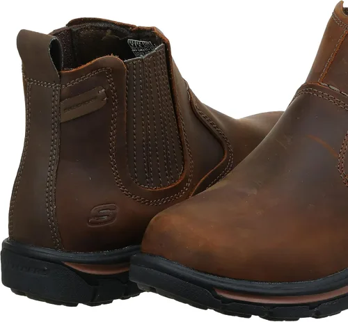 Vista 8 de Skechers - Botas Dorton para hombre, con calce relajado
