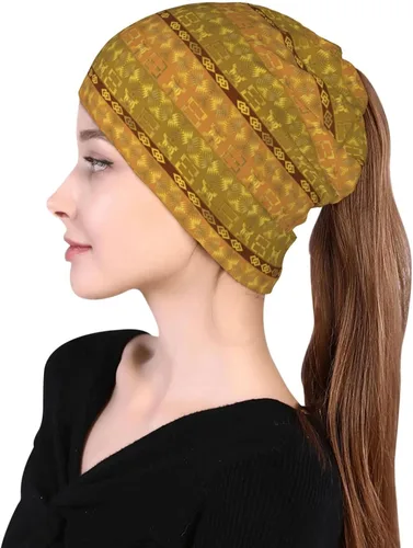 Vista 6 de DKJlitter Gorro multifuncional, gorro casual, hip hop, suave y ligero, para hombres y mujeres