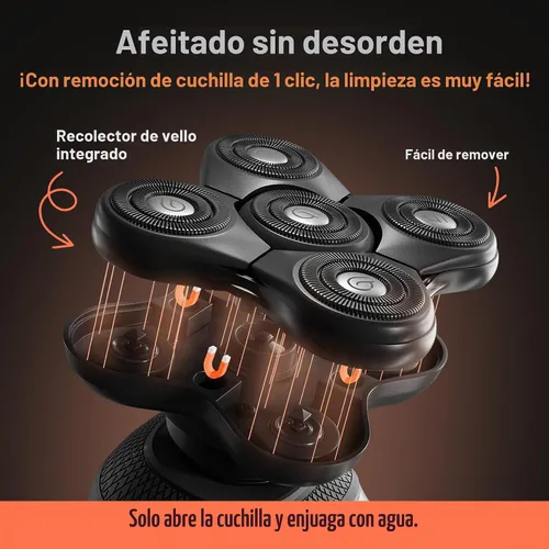 Vista 7 de Groomie BaldiePro - Paquete de 16 piezas para afeitadora de cabeza y aseo
