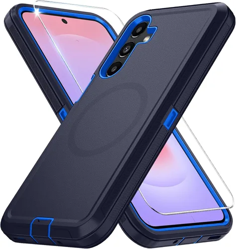 Vista 52 de Funda magnética para Samsung Galaxy S24+ Plus compatible con carga Magsafe [protector de pantalla de vidrio]