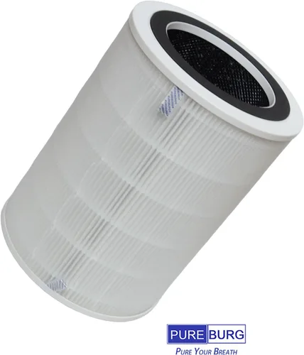 Vista 3 de PUREBURG Filtro de repuesto compatible con Proscenic A9 y Probreeze PB-P07 y Ganiza G300S, Insignia NS-APMWH2 BLITZHOME BH-AP450 TOnEnergy