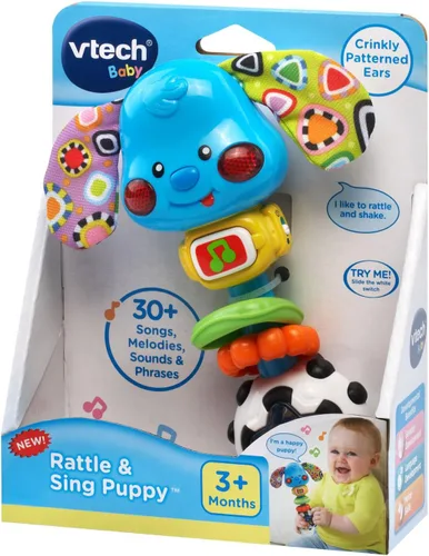 Vista 8 de Cachorro sonajero para bebés que canta, de VTech