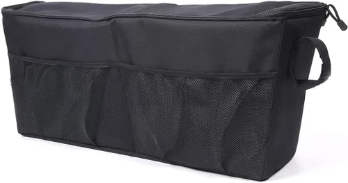 Vista 9 de HAPPYHORSE Para Mercedes-Benz Clase G W463 G63 G65 G55 G500 G550 G350d 2004-2018 bolsa de almacenamiento de maletero de coche (uno a la izquierda)