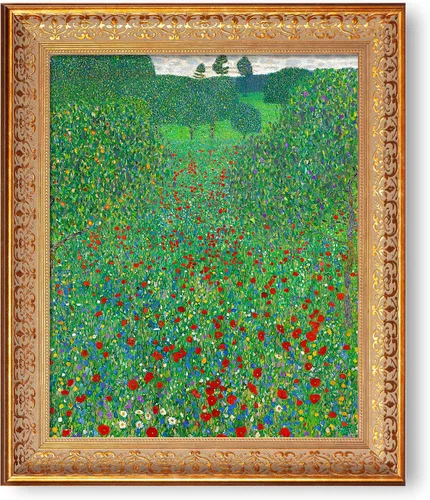 Vista 74 de A&T ARTWORK Avenue to Schloss Kammer por Gustav Klimt. Las reproducciones de arte clásico del mundo, impresiones en lienzo giclée para decoración