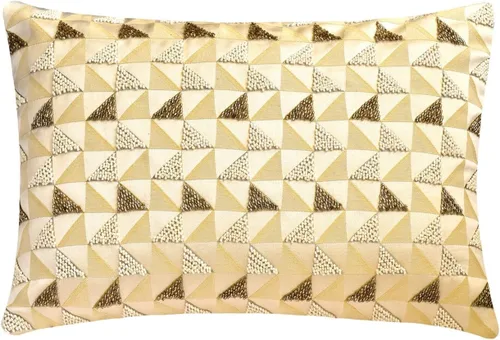 Vista 22 de The HomeCentric Fundas de almohada lumbares doradas de 12 x 14 pulgadas (11.8 x 13.8 in), de piel sintética, con diseño de animales, estilo moderno