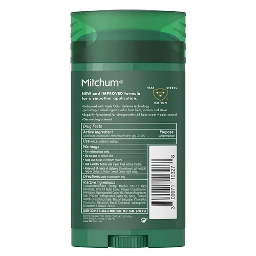 Vista 6 de Mitchum Men Advanced Control, Clean Control Invisible Solid 2.7 oz (paquete de 4)