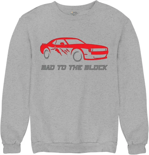 Vista 49 de Bad To The Block - Sudaderas con capucha y cuello redondo para hombre