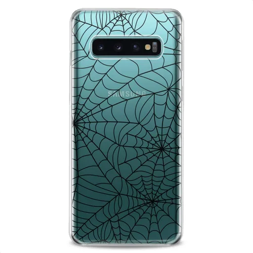 Vista 5 de Funda compatible con Samsung S25 S24 S23 FE S22 Plus S21 Ultra S20+ S10e Note 20 S9 Mujeres Patrón Negro Lindo Adolescente Flexible Silicona Slim