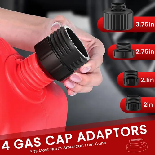 Vista 7 de anngrowy Bomba de transferencia de combustible alimentada por batería con parada automática, transferencia de bomba de lata de gas con 4