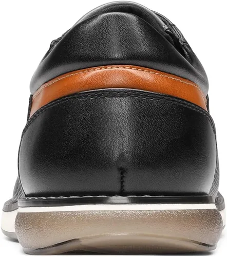 Vista 5 de Bruno Marc Zapatillas de vestir Oxford Casual Derby para hombre Negro