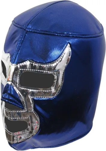 Vista 5 de Leos Imports La máscara mexicana de Lucha Libre se adapta tanto a adultos como a jóvenes. Elige luchador y color. Diseño auténtico, fabricado