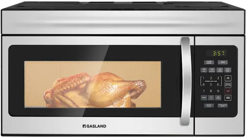 Vista 10 de GASLAND Cajón de microondas de 1.2 pies cúbicos de 24 pulgadas, microondas de cajón integrado de 1000W, microondas debajo del mostrador, microondas