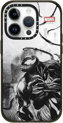 Vista 80 de CASETiFY Funda para iPhone Air, compatible con MagSafe Marvel VS CoLab Protección contra caídas de grado militar 4x de 8.2 pies Funda Capitán