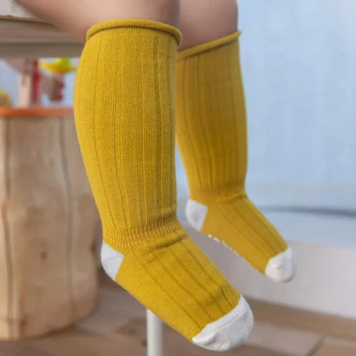 Vista 5 de Calcetines de algodón antideslizante para bebés y niños de 6 pares de 0 a 3 años