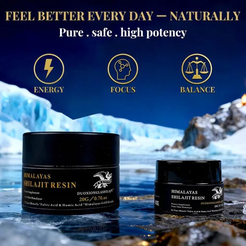 Vista 7 de Resina Shilajit del Himalaya, grado dorado puro, 100% natural con más de 85 oligominerales Impulso de energía y apoyo inmunológico para hombres