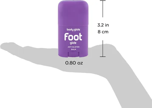 Vista 7 de BodyGlide Bálsamo antirozaduras original, 0.80 onzas y bálsamo antiampollas Foot Glide, 0.8 onzas: prevención de ampollas para tacones, zapatos