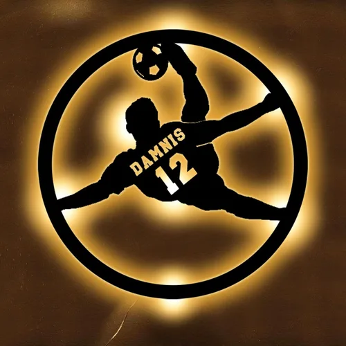 Vista 9 de Regalos de béisbol personalizados para niños y niños, letreros de neón personalizados para decoración de pared, luces de neón deportivas, barra LED